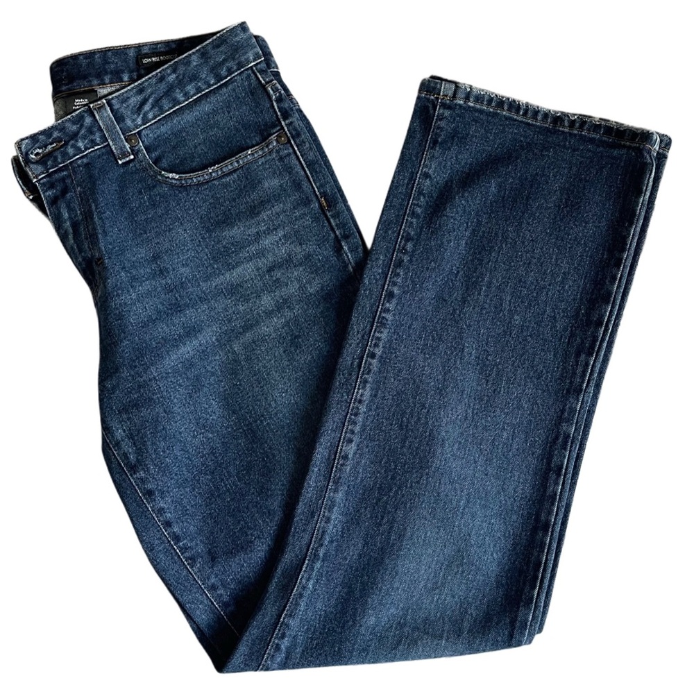 Calvin Klein Classic Low Rise Bootcut Dark Wash Women's Jeans Size 8